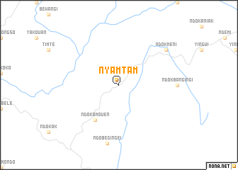 map of Nyamtam