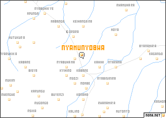 map of Nyamunyobwa