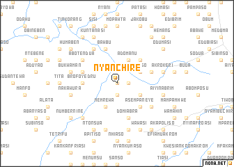 map of Nyanchire