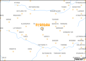 map of Nyandaw