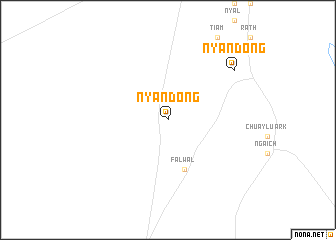 map of Nyandong