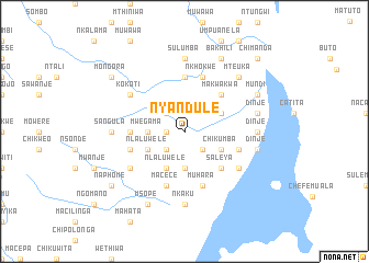 map of Nyandule