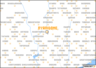 map of Nyanidome
