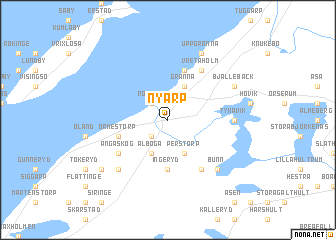 map of Nyarp