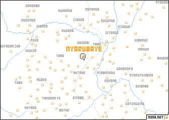 map of Nyarubaye