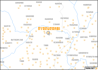 map of Nyarurambi