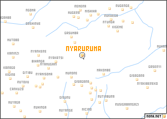 map of Nyaruruma