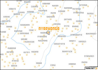 map of Nyarwonga