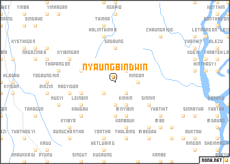 map of Nyaungbindwin