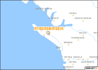 map of Nyaungbinseik