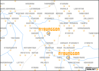 map of Nyaunggôn