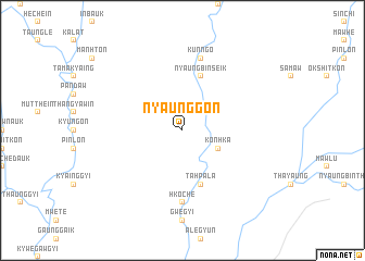 map of Nyaunggôn