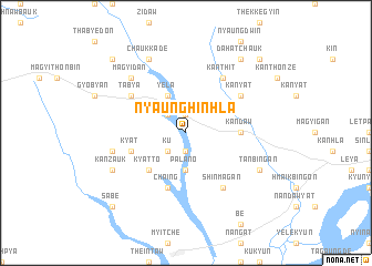 map of Nyaunghinhla