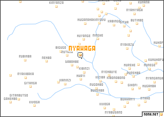 map of Nyawaga