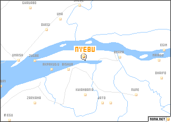 map of Nyebu