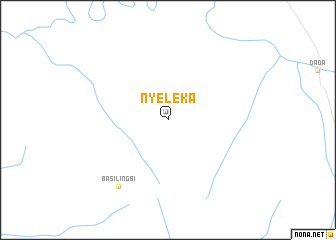 map of Nyeleka