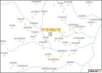 map of Nyembuye