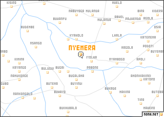 map of Nyemera