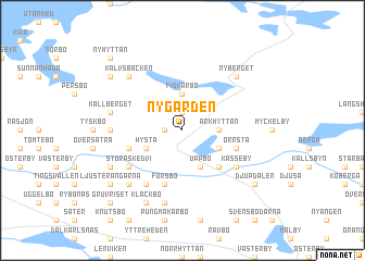 map of Nygården