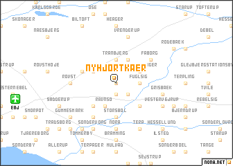 map of Ny Hjortkær