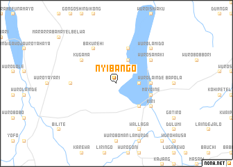 map of Nyibango