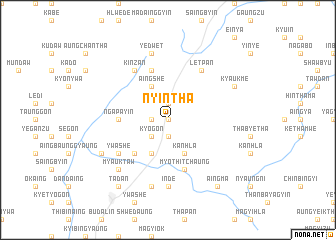 map of Nyintha