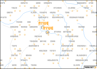 map of Nyive