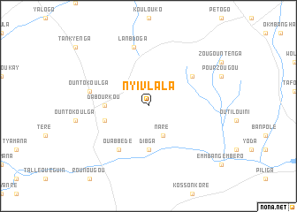 map of Nyivlala