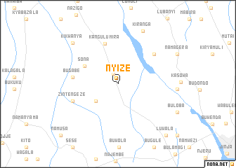 map of Nyize