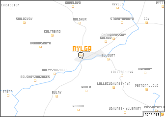 map of Nylga