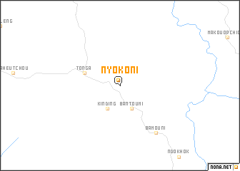 map of Nyokon I