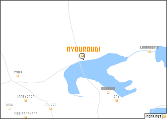 map of Nyouroudi