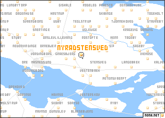 map of Nyråd-Stensved