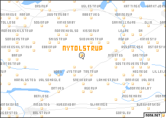 map of Ny Tolstrup