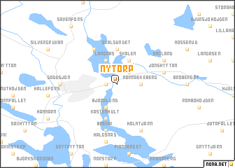 map of Nytorp