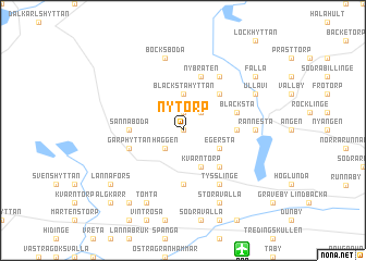 map of Nytorp