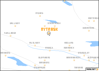 map of Nyträsk