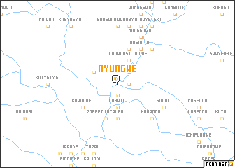 map of Nyungwe