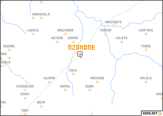 map of Nzamane