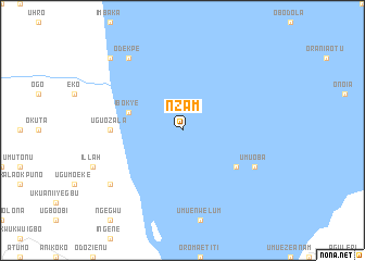 map of Nzam