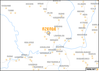 map of Nzendé