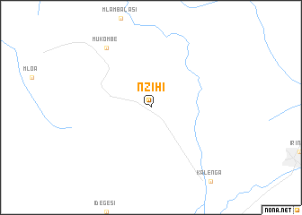 map of Nzihi