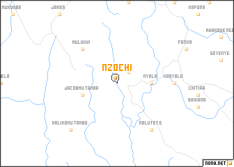 map of Nzochi