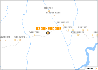 map of Nzoghengone