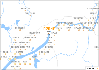 map of Nzomé