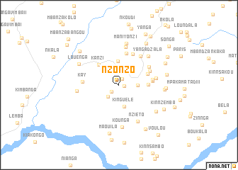 map of Nzonzo