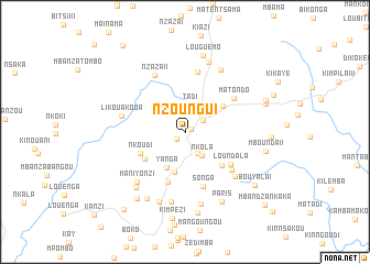 map of Nzoungui