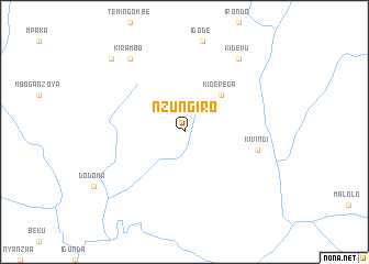 map of Nzungiro