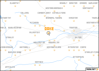 map of Oake