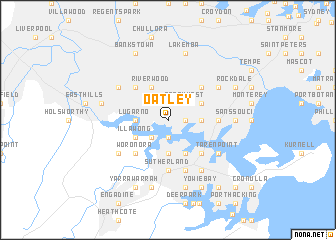 map of Oatley